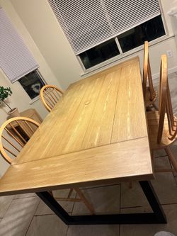 Dining table with 4 chairs