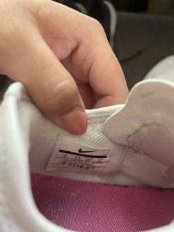 Pink & White Women Nikes