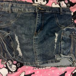 Super Cute Jean Skirt
