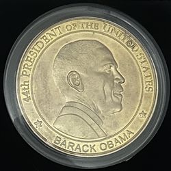 Barack Obama 14k Gold 1oz 