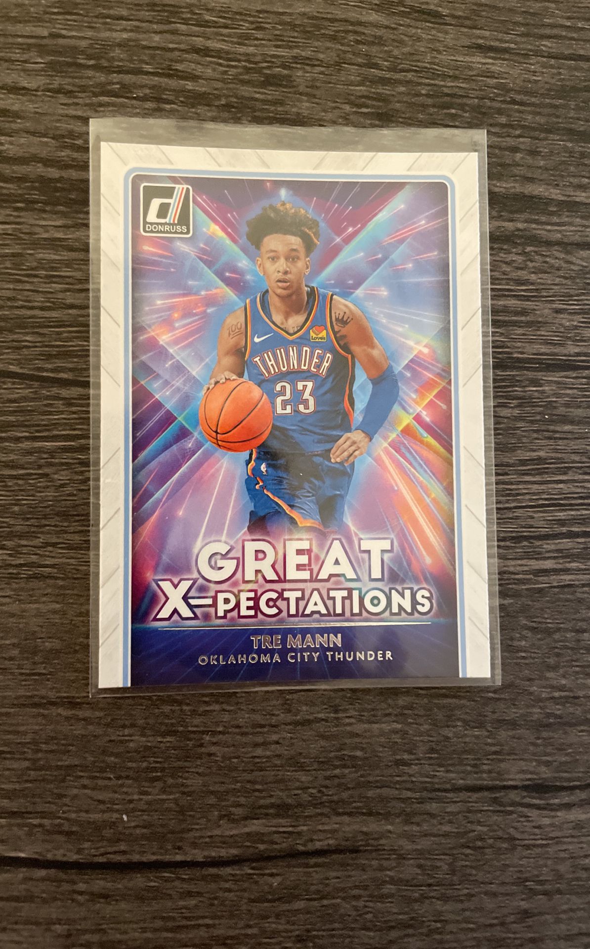 Tre Mann Rookie Card