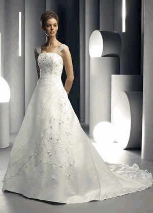 David's Bridal Ball Gown Wedding Dress, Da Vinci Style