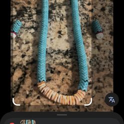 Native American necklace and earrings set