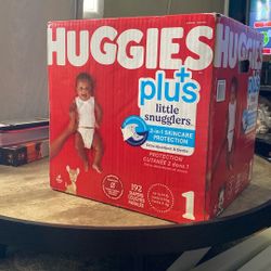 Huggies Plus Diapers Size 1
