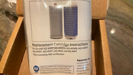 Aqua Sauna Replacement Cartridge For Aquasana Countertop Units