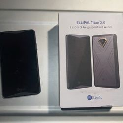Open Box Ellipal Titan 4" Crypto Cold Wallet Air-gapped w/16GB SD Gray