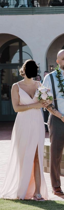 David s Bridal Petal Pink Size 4 F19281 for Sale in Everett WA OfferUp