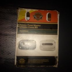 Chrome Front Master Cylinder Cover Kit