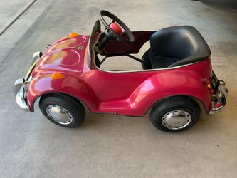 Vintage 70’s Junior Sportster Volkswagen Beetle Pedal Car Bug