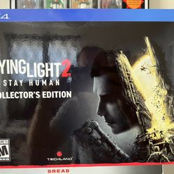 Dying Light 2 Collectors Edition New Sealed  Ps4 Ps5