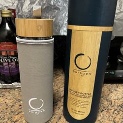 Tea Infuser / Fruit Infuser / Glass Bottle Portable Travel Mug 