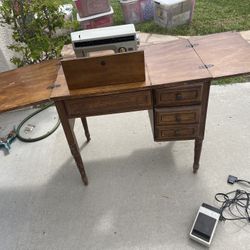 Antique Sewing Table 