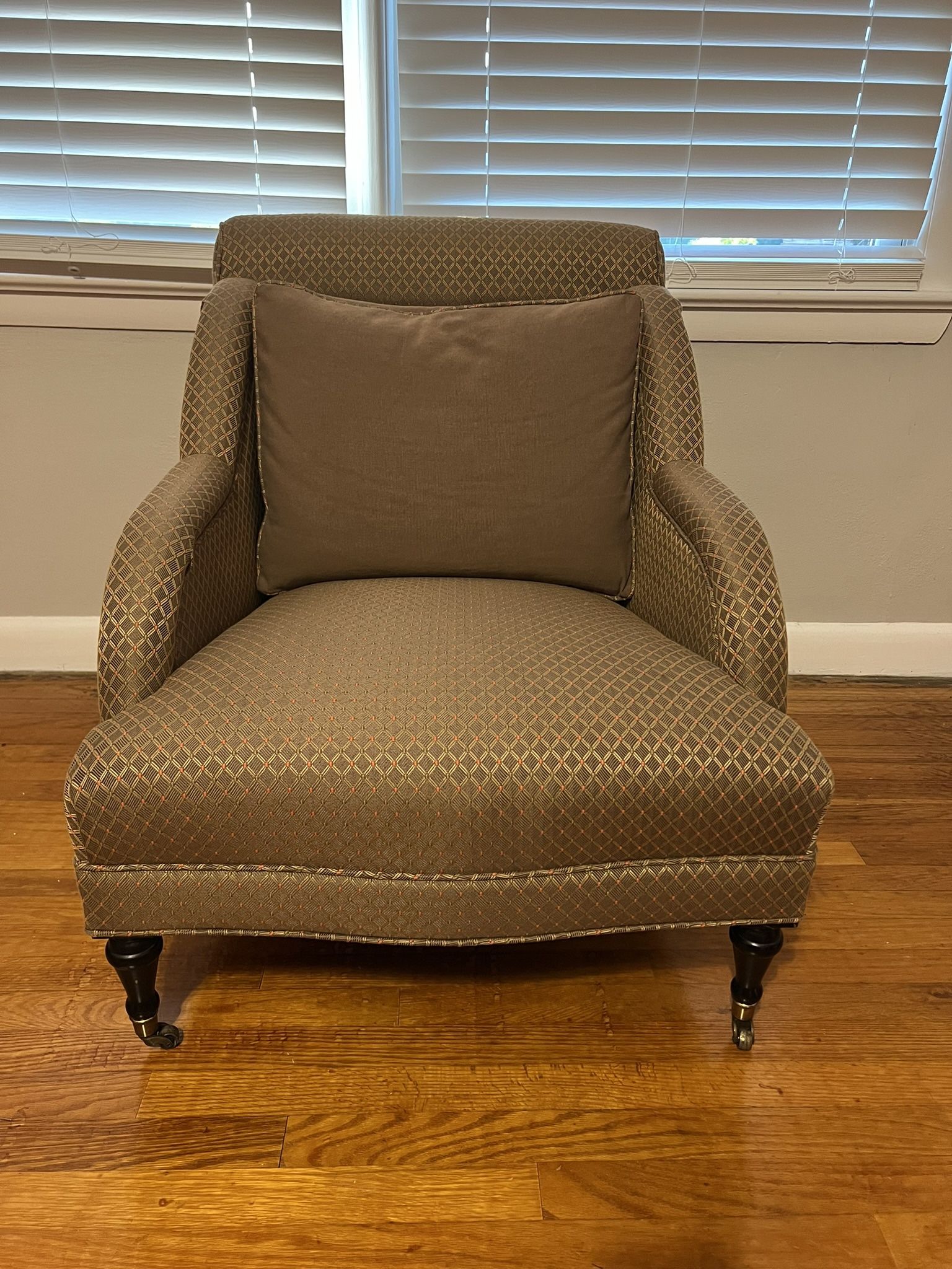 Duncan Phyfe Loveseat Settee And Matching Chair Reupholstered