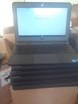 Dell Chromebook 3120 - 11.6" Intel Celeron 2.16GHz 4GB RAM 16GB Expandable SSD in Black