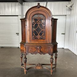Antique Hutch Cabinet