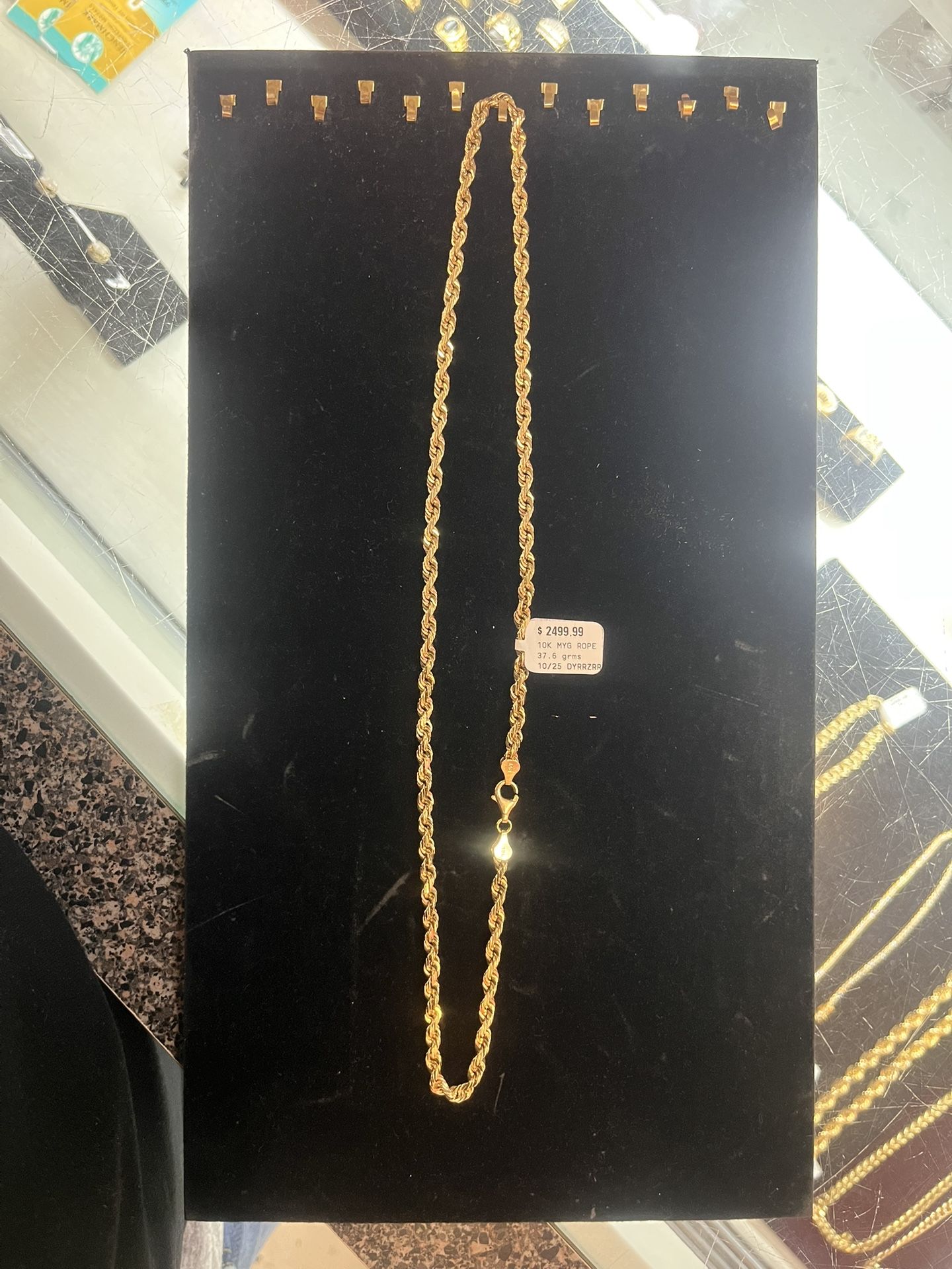10K Gold Rope Chain