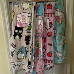 Hello Kitty Blankets: BRAND NEW 