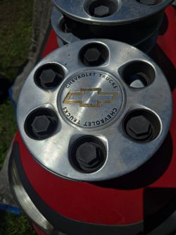 Chevy Center Caps 6 lug 3 sets available. 30.00 a set