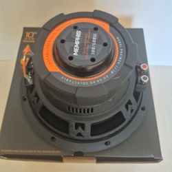 MEMPHIS ( 1 ) 10 INCH 2 OR 4 OHM SELECTABLE VOICE COIL CAR SUBWOOFER 600 WATTS