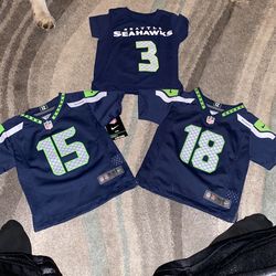 Seattle Seahawk Kid Jerseys, Sweatshirt & T Shirt