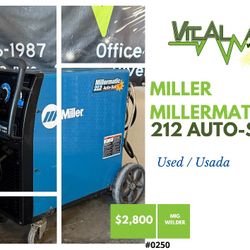 0250 – MILLER Millermatic 212 Auto-Set – MIG Welder / VITAL ARC WELDING