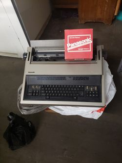 Panasonic electric typewriter