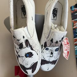 Aaron Martin anger WOEBOT- Art On Canvas Vans
