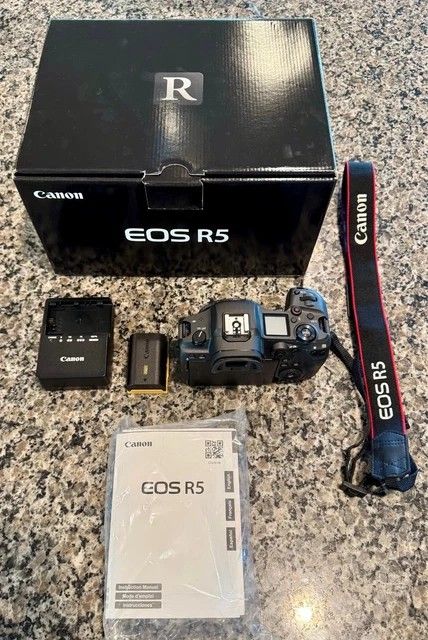 Canon Eos R5 Mirrorless Camera