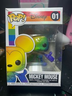 Mickey Mouse rainbow funko pop
