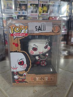 Funko Pop Doodles Saw Billy on Bike Vinyl Figure