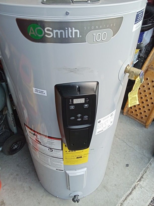 Ao smith 50 gal water heater short