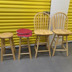 Wooden Bar Stools And Chairs