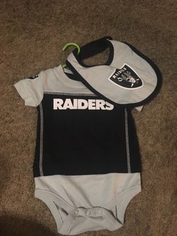 Raiders Onesie 12m no tag brand new