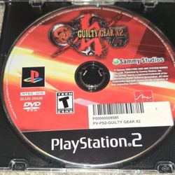 Guilty Gear X2 (Sony PlayStation 2, 2003) - Disc Only W/ Jewel Case Included