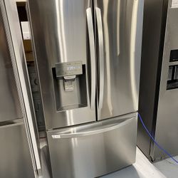 Stainless Steel 26 Cu. Ft. Smart WiFi Enabled French Door