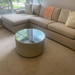 Mirrored Coffee Table 