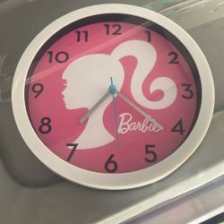 Barbie Themed Wall Clock