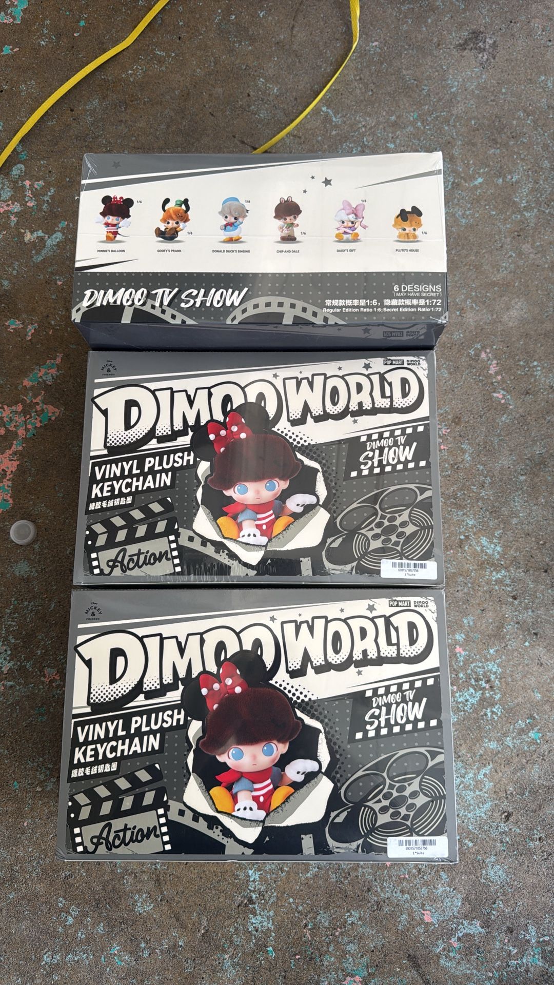 Dimoo x Disney Keychain