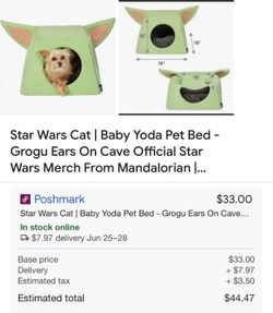 Yoda Small Dog Or Cat Bed