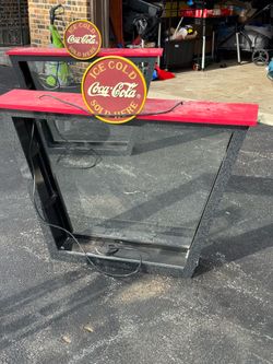 Coco Cola display Shleves