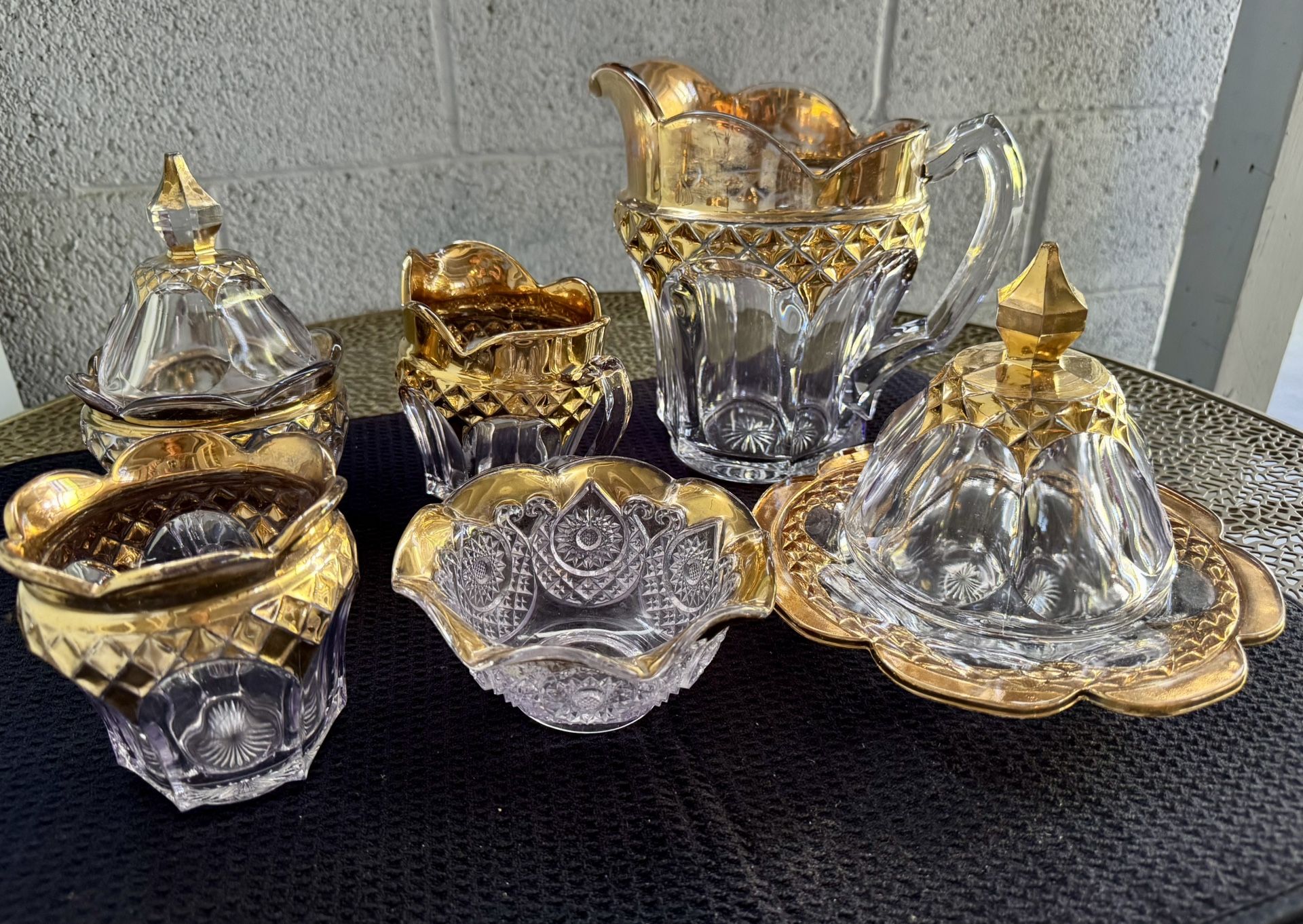 EAPG c 1912 Antique FRONTIER New Martinsville Glass Manufacturing Company. #718