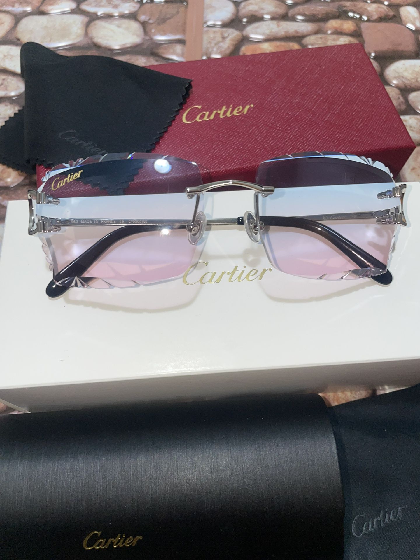 Cartier C Decor “Miami” Sunglasses - “Wires”