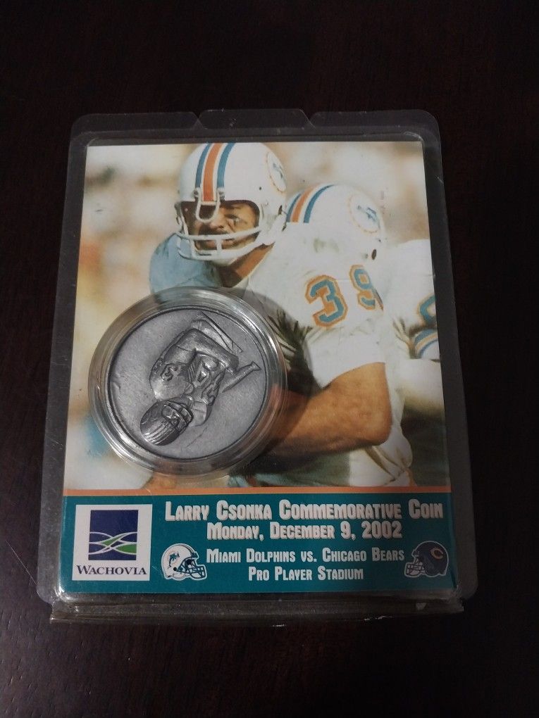 Larry Csonka Coin