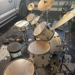 PDP X7 Drum Set and / or Zildjian Cymbals Set PRICED TOGETHER (all) or SEPARATE