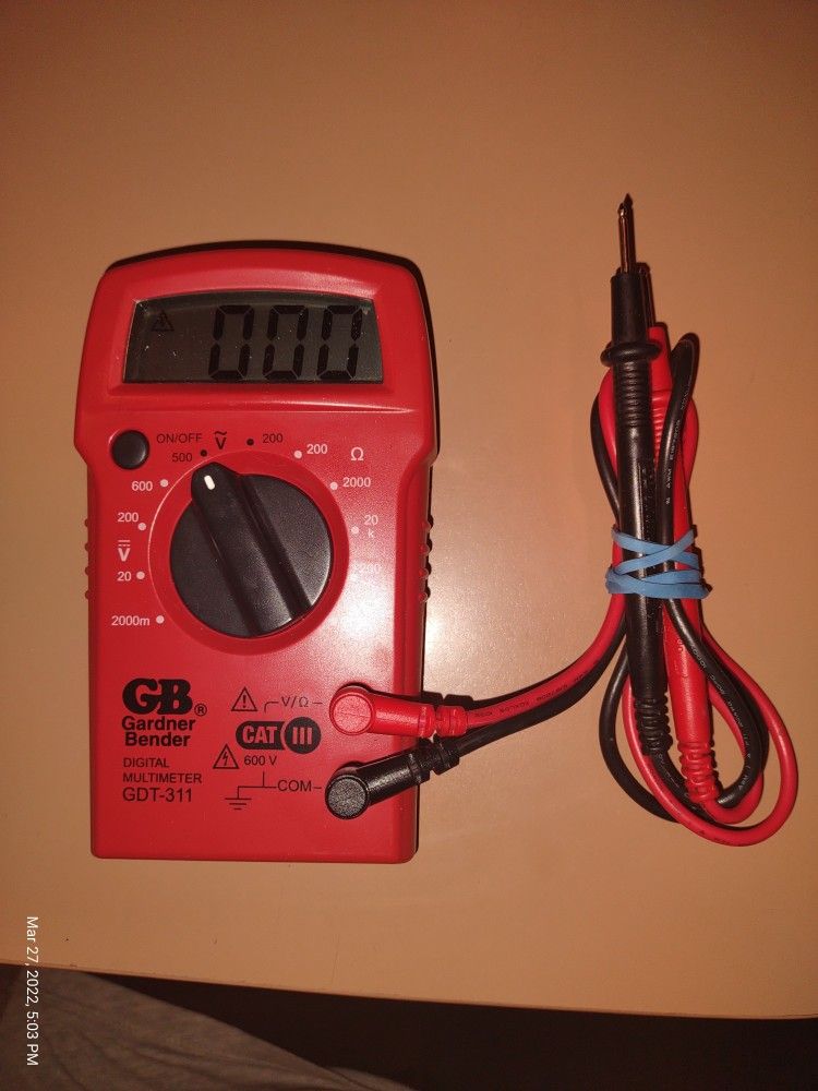 Gardner Bender GT-311 Multi-function Digital Multimeter