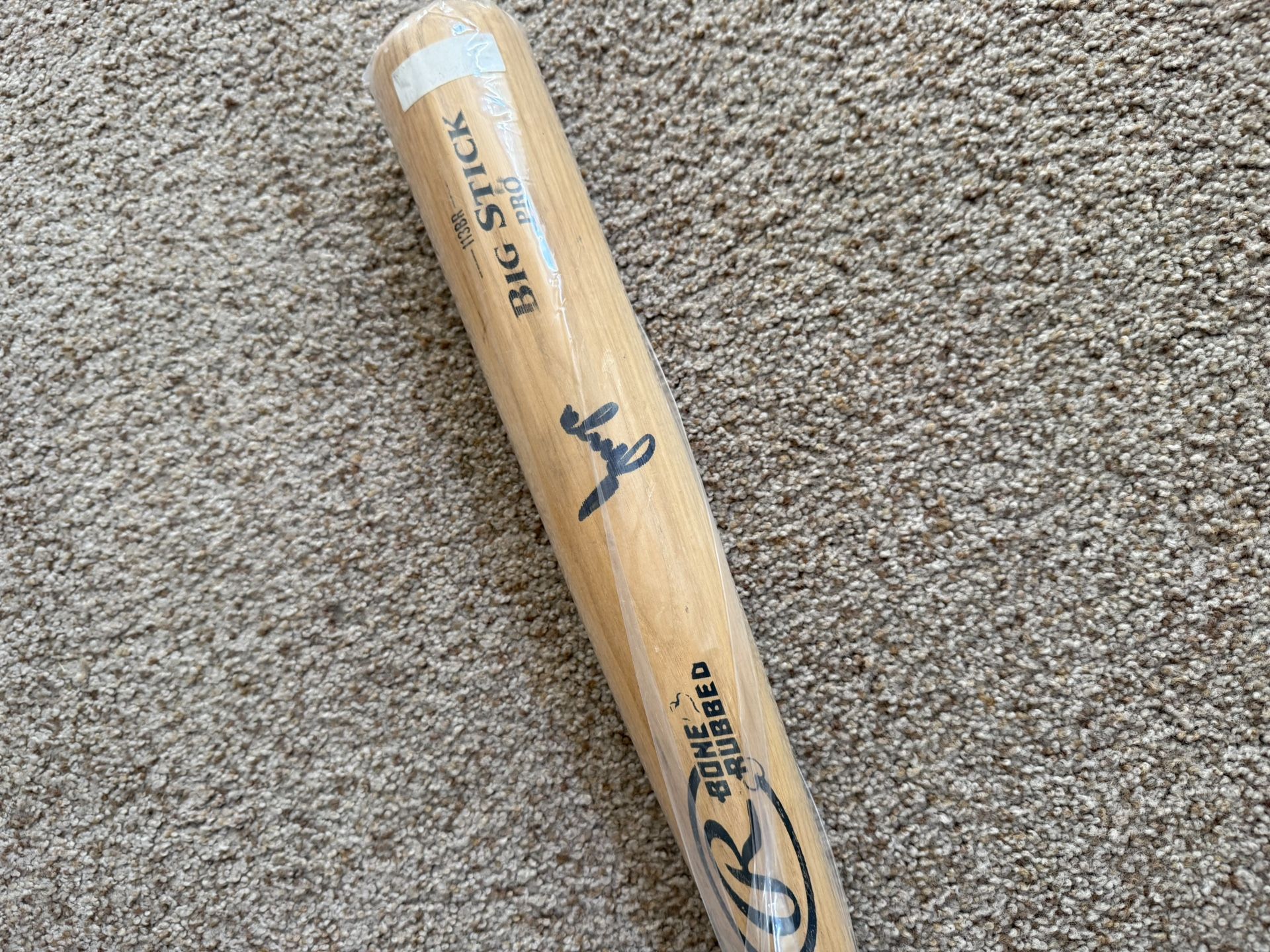 Francisco Mejia Game Used Signed Bat