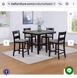 KITCHEN SET W/ 4 CHAIRS