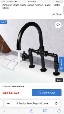 Brand New Kingston Bridge Kitchen Faucet
