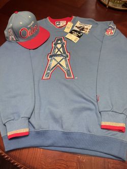 Houston Oilers Pro Line Vintage Sweater