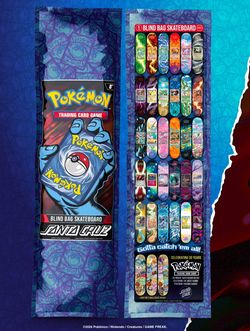 Pokémon x Santa Cruz Blind Bag Skateboard